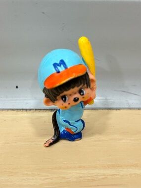 Monchhichi Baseball Figurine